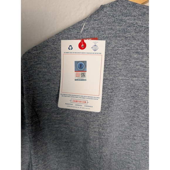 Fayetteville State FSU Broncos Shirt Mens XL Blue Champion Short Sleeve Tee 341 - Picture 8 of 10